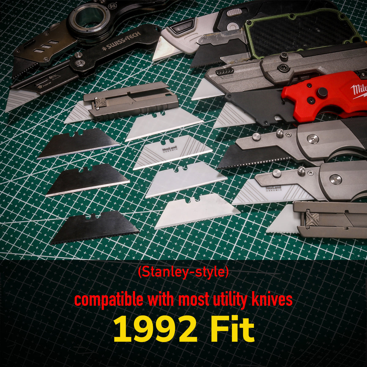 1992 Ceramic Utility Blade Razor Sharp Replacement Blades for