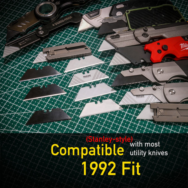1992 Ceramic Utility Blade Serrated Edge Replacement Blades for Utility Knife Box Cutter Fiber Cutter(Tear)