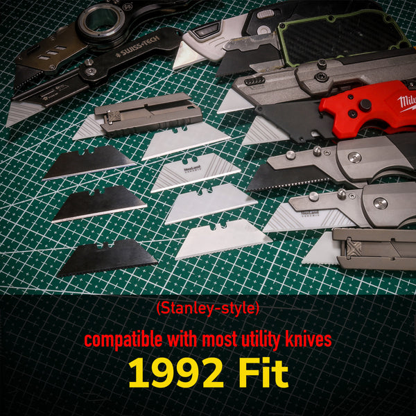 1992 Ceramic Utility Blade Serrated Edge Replacement Blades for Utility Knife Box Cutter Fiber Cutter(Tear)