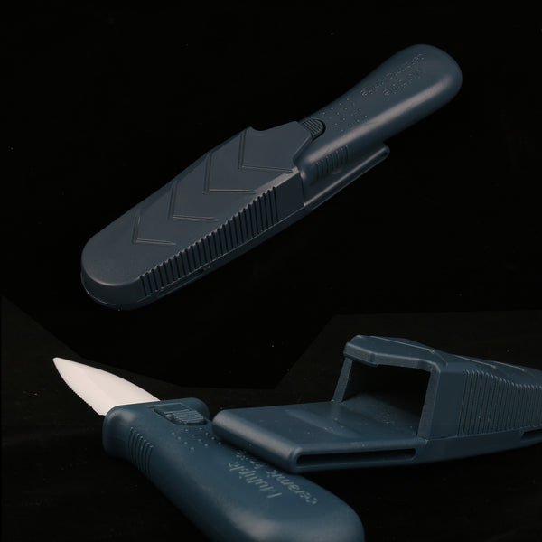 Marine Rescue Ceramic Knife for Diving and Fishing Ankle Knife with Holster