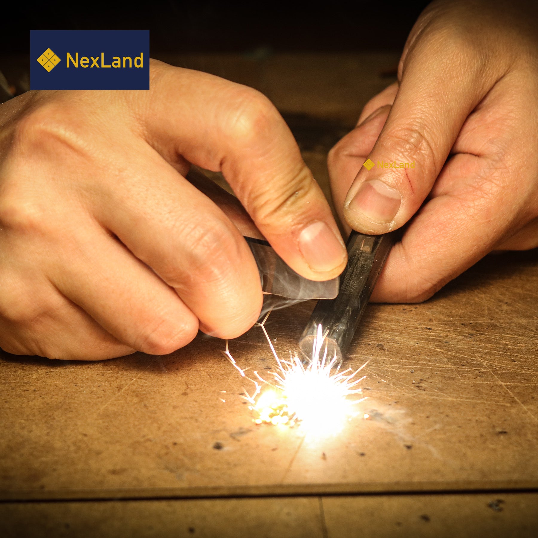 Ceramic Striker CS4015 Ferro Rod Striker Balanced Size NexLand