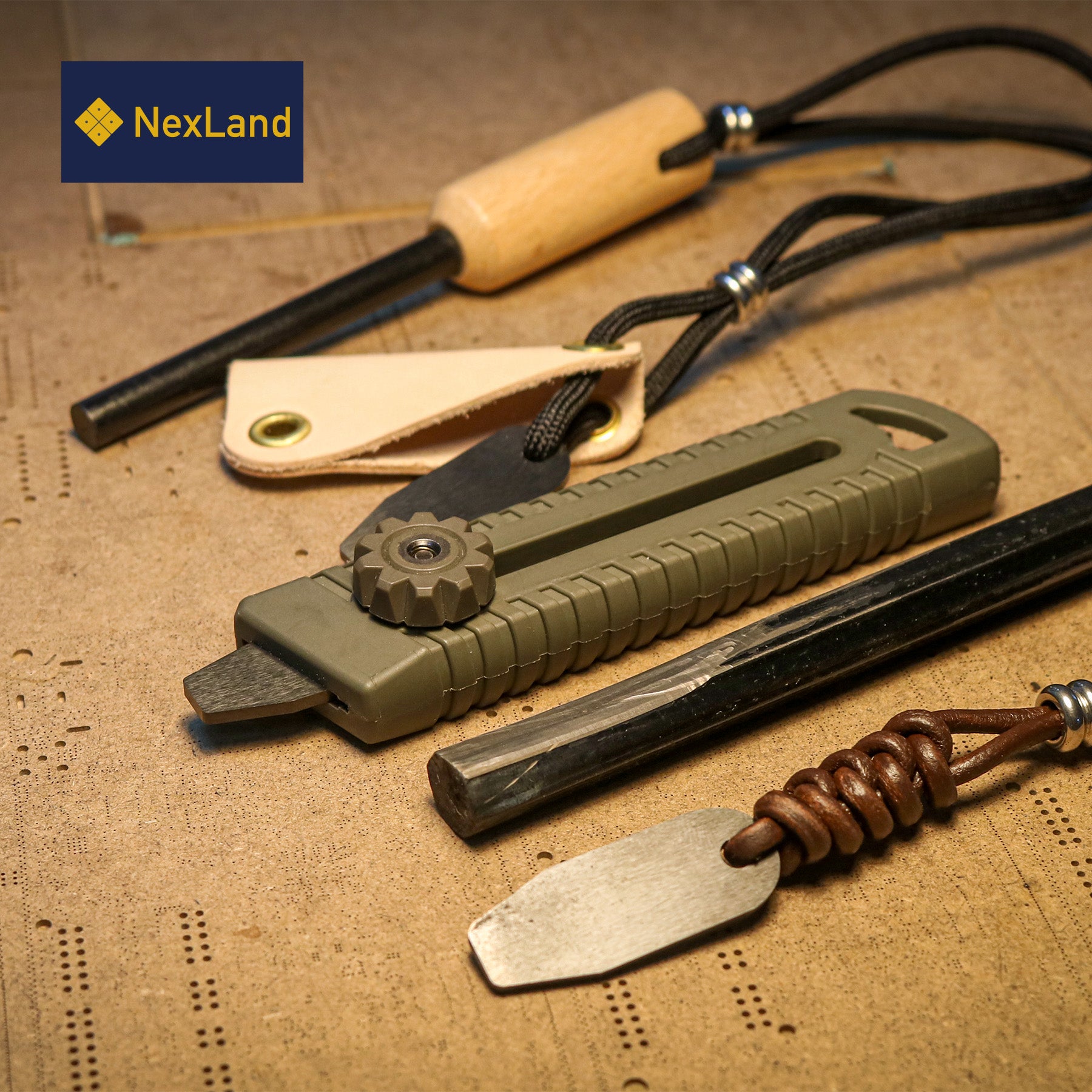 Ceramic Striker CS4015 Ferro Rod Striker Balanced Size NexLand