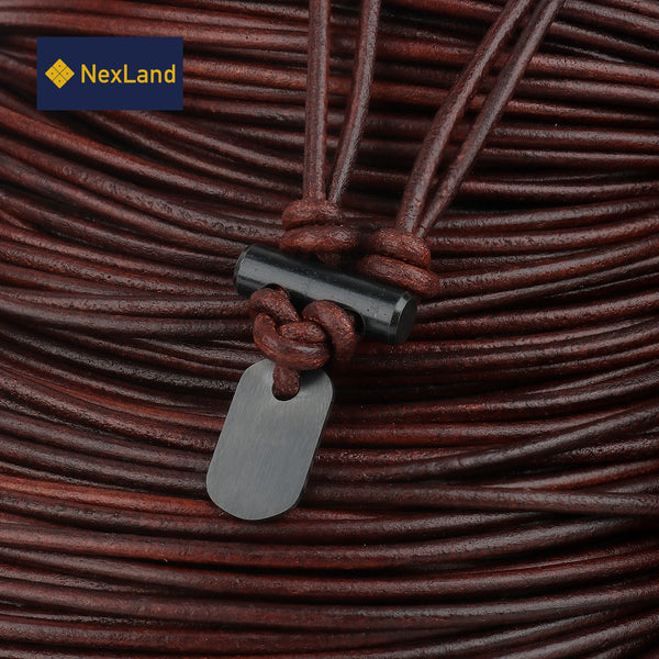 FNL-DT1 Fire Starter Necklace Leather Cord