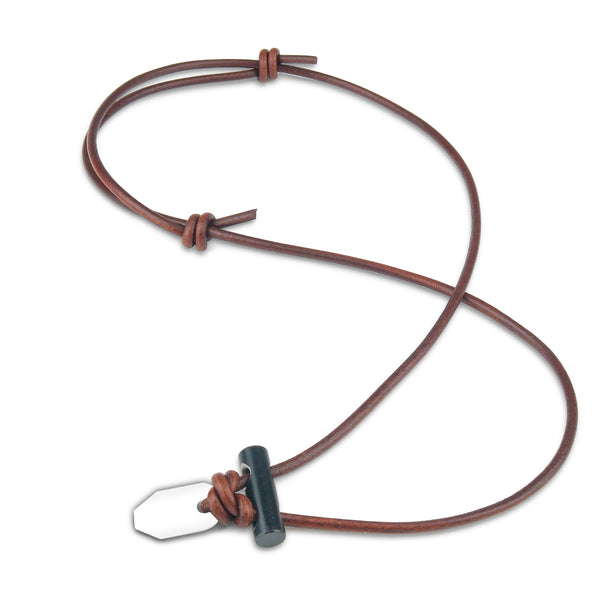 FNL-FS1 Fire Starter Necklace Leather Cord
