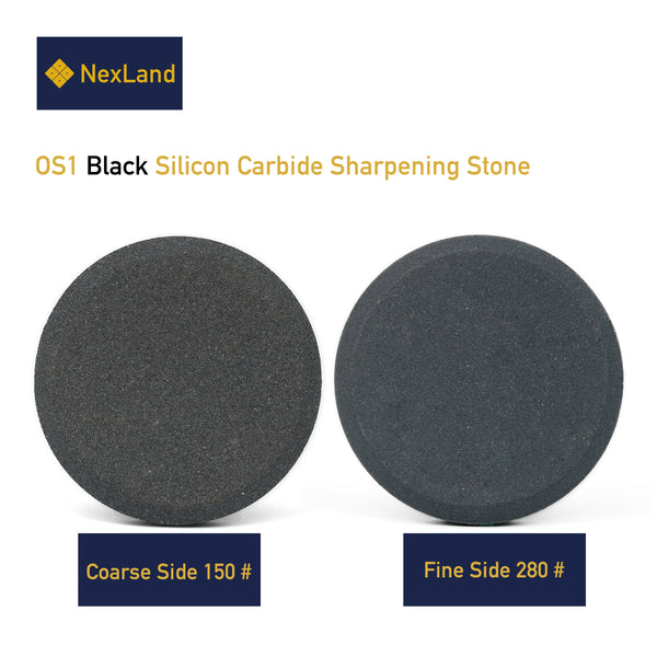 Sharpening Stone OS1-150&280 Dual Grit Puck Oil Stone Axe/Hatchet